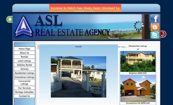 asl real estate agency site by rodney bradshaw
